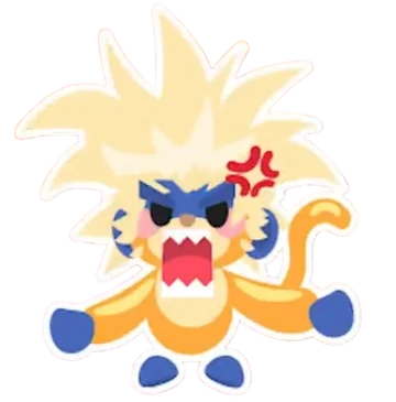 Super Saru Animated Sticker